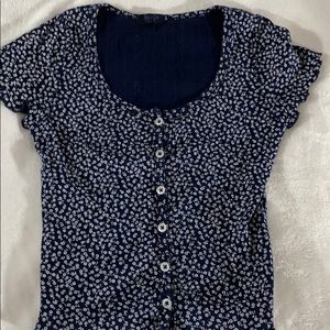 Brandy Melville/John Galt/Zelig Ruffle Top